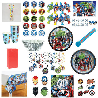 Deluxe Avengers Party Pack for 8