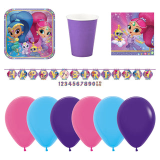 Shimmer and Shine Party Essentials for 8 - SAVE 20%