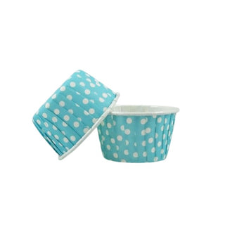 Sundays Blue Polka Dot Baking Cups - 20 Pkt