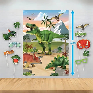 Dinosaur Backdrop Poster & Photo Props