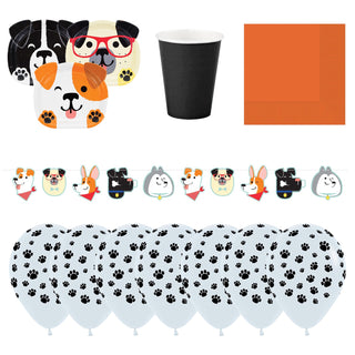 Dog Party Essentials Pack for 8