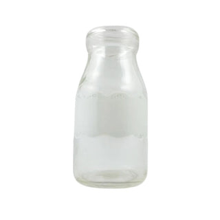 Lace Doily Mini Milk Bottle