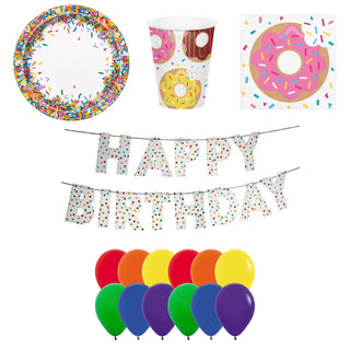 Donut Party Essentials Pack for 8 