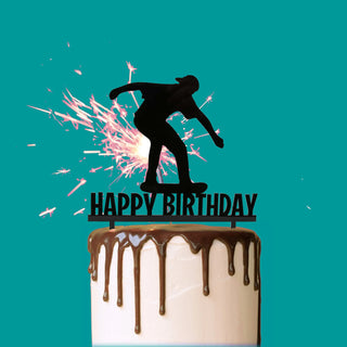 Skateboarder Cake Topper | Skating Party Supplies NZ