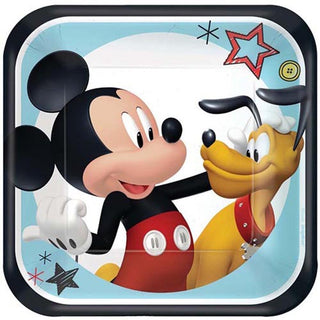 Mickey Mouse On the Go Plates | Mickey Mouse Party Supplies NZ