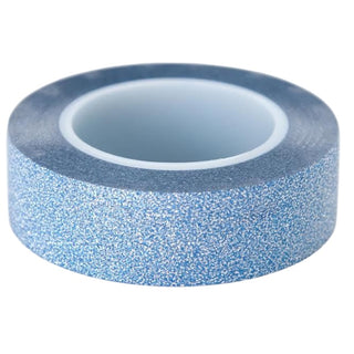 Sundays Blue Glitter Washi Tape