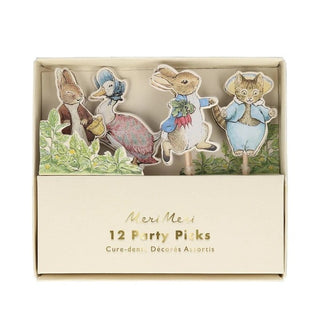 Meri Meri | Peter Rabbit & Friends Party Picks | Peter Rabbit Party Supplies NZ