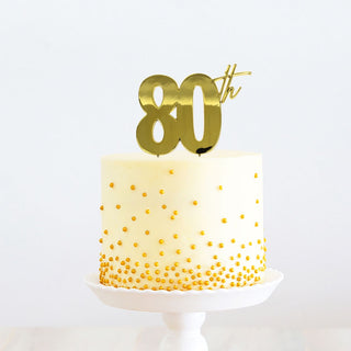 80th Cake Topper | 80th Birthday cake NZ