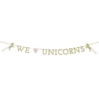 Talking Tables | Unicorn Bunting | Unicorn Party | NZ Party Supplies
