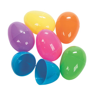 Plain Hollow Easter Eggs 6 Pack | Plastic Easter Eggs NZ