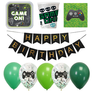 Gaming Party Essentials for 8 - 38 Pc - SAVE 10%