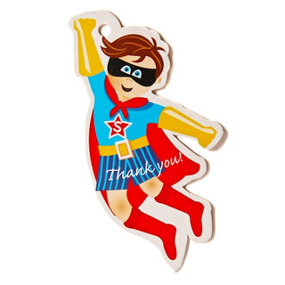 Jazabaloo Superhero Thank you tags | Super Hero Party Z