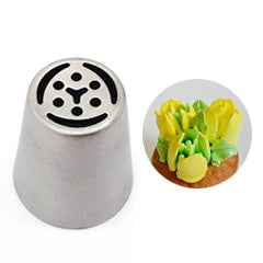 Unknown | Russian Piping Tip - Three Petal Tulip | Flower Piping Tip NZ