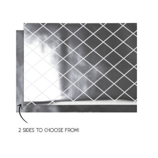 Five Star Metallic Silver Reversible Table Runner | Table runners NZ