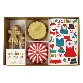 Meri Meri Gingerbread Cupcake Kit | Christmas Baking NZ