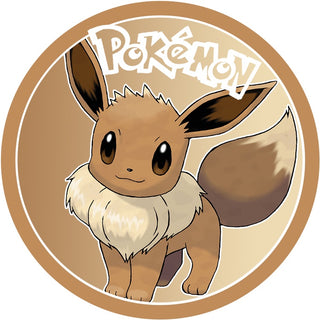 Pokemon Eevee Edible Icing Cake Image