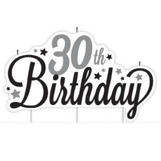 30th Birthday Party Candle