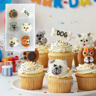 Dog Icing Decorations | Dog Party Supplies NZ