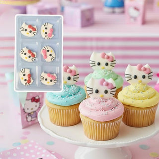 Hello Kitty Face Icing Decorations | Hello Kitty Cake Decorations NZ