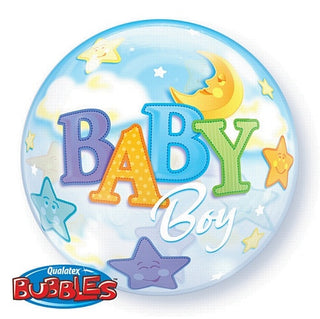 Baby Boy Bubble Balloon