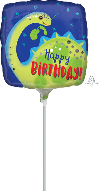 Stegosaurus Dinosaur Mini Foil Balloon - Add to Balloon Garland