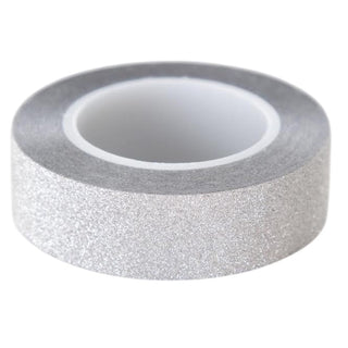 Sundays Silver Glitter Washi Tape