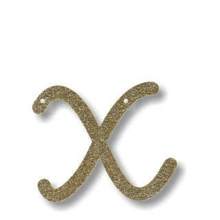 Meri Meri Gold Acrylic Bunting Letter or Number
