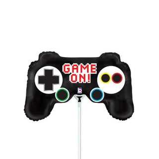Game On Game Controller Mini Foil Balloon - Add to Balloon Garland