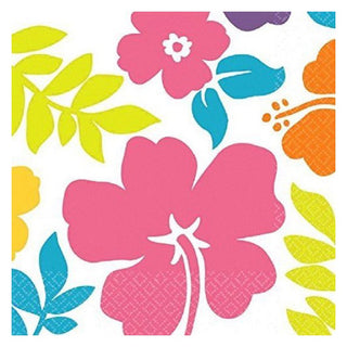 Summer Hibiscus Napkins - Lunch 16 Pkt