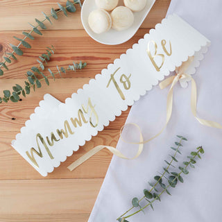 Ginger Ray Oh Baby! Mummy to Be Sash | Baby Shower NZ