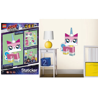 Lego Movie Sticker | Lego Movie Wall Decal | Unikitty Wall Decal Sticker