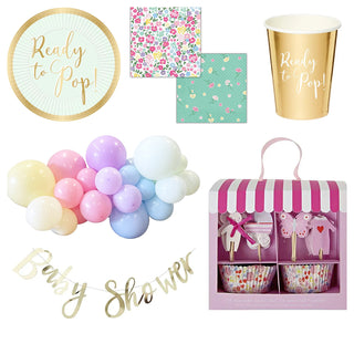 Ready to Pop Baby Shower Pack for 8 - SAVE 30%