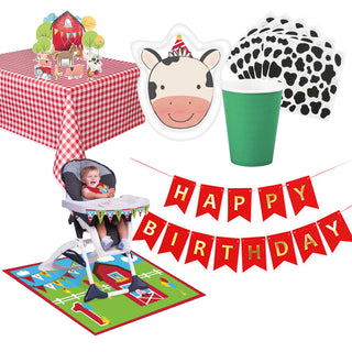 Farmyard 1st Birthday Party Pack