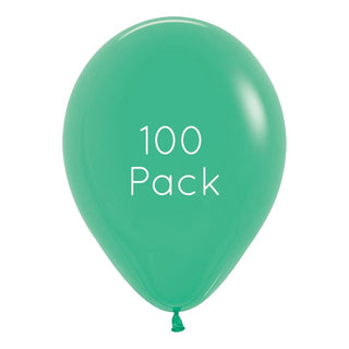Sempertex | Fashion Green Balloons 100 Pack | Green Party Supplies NZ