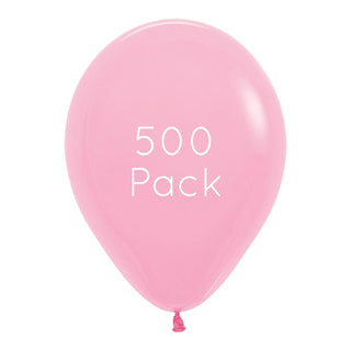 Fashion Pink Balloons 500 Pack | Pink Party Supplies NZ