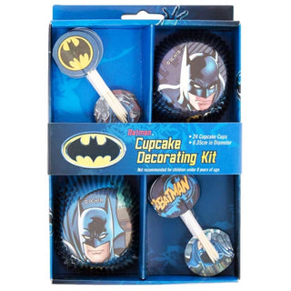 Batman Cupcake Kit | Batman Party Supplies NZ