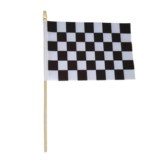 Mini Checkered Flag | Race Car Party Supplies NZ