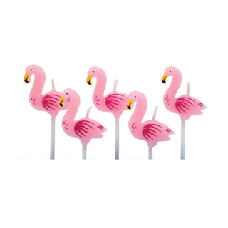 Flamingo Candles | Hawaiian Luau Party Supplies NZ
