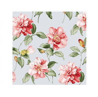 Pink Camellia Napkins - Lunch 20 Pkt