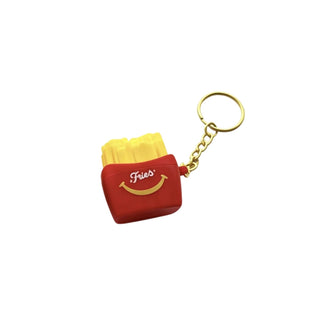 Fries Fidget Ring Keyring