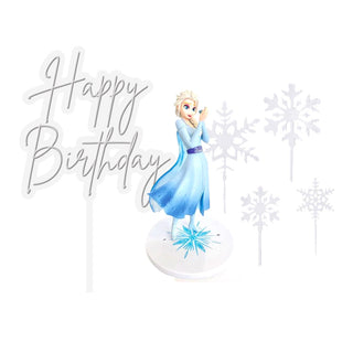 Deluxe Frozen Birthday Cake Decorating Set | Frozen Party Supplies NZ