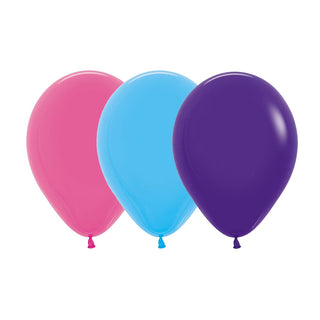 Fuchsia, Blue & Purple Balloons | Girls Party Supplies NZ