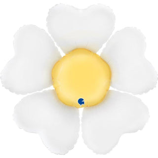 Daisy Flower Air-Fill Foil Balloon | Garden Party Supplies NZ