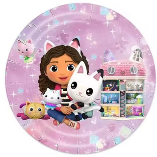 Gabby's Dollhouse Plates | Gabby's Dollhouse Party Supplies NZ