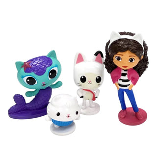 Gabby's Dollhouse Cake Topper Set