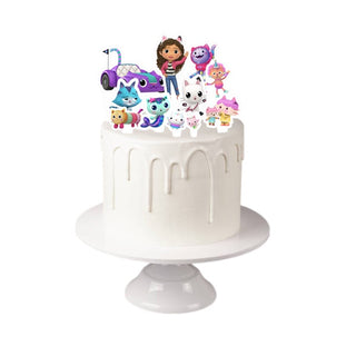 Gabby's Dollhouse Edible Wafer Cake Decorating Set | Gabby's Dollhouse Party Supplies NZ