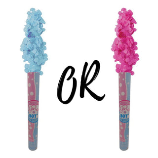 Gender Reveal Confetti Cannon | Girl Gender Reveal Confetti Cannon| Boy Gender Reveal Confetti Cannon | Unknown Gender Gender Reveal Confetti Cannon