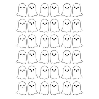 Ghost Edible Icing Icons