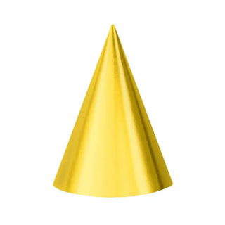Metallic Gold Party Hats