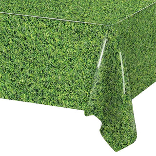 Grass Print Tablecover | Sport Party Supplies NZ